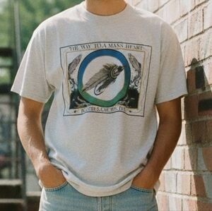 Vintage Oneita Power T Shirt  Gray 1992 Peggy Murray,XXL, 100% Cotton